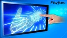 Комплект сенсорной панели Fttyjtec Real 10 точек 86 дюймов ИК, инфракрасная мультитач рамка, без драйвера, Plug and Play