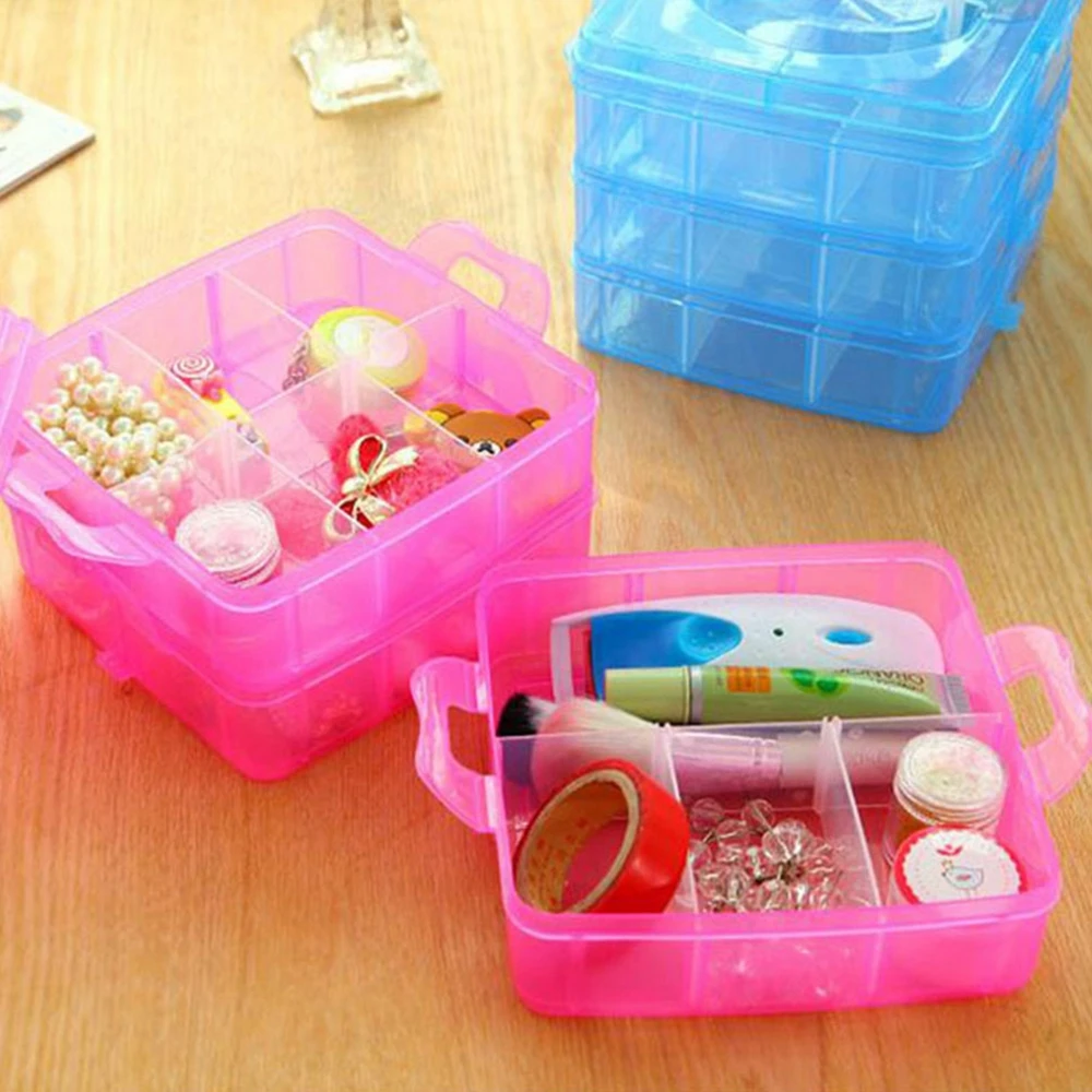 3 слоя алмазной вышивки ремесло бисер инструмент для хранения таблеток