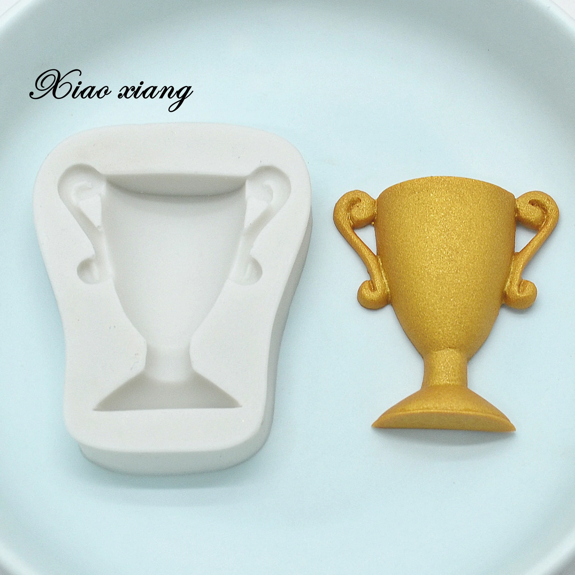 3D трофей силиконовые формы для выпечки паста DIY Инструменты украшения тортов из