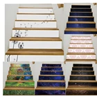 6 шт. наклейки для лестниц DIY настенные наклейки-домашний декор самоклеющиеся, для скейтборда и улицы и лестницы