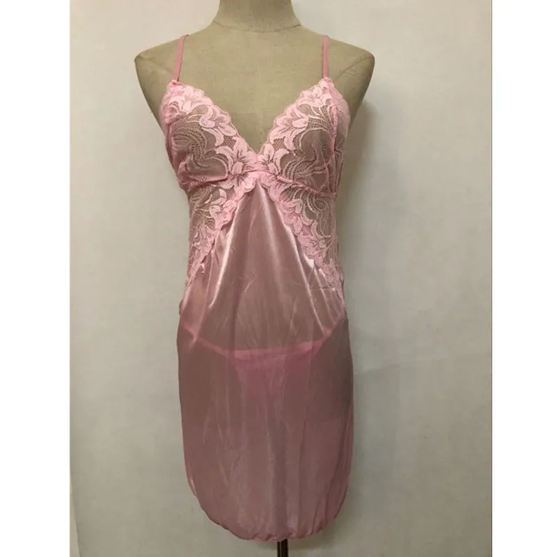 Сексуальное нижнее белье горячая кружевная прозрачная Babydoll v образная Пижама