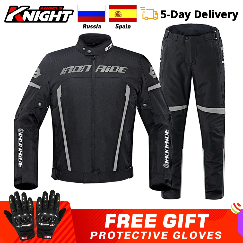 Для мужчин мотоциклетная куртка костюм Chaqueta ветрозащитный Мотокросс для