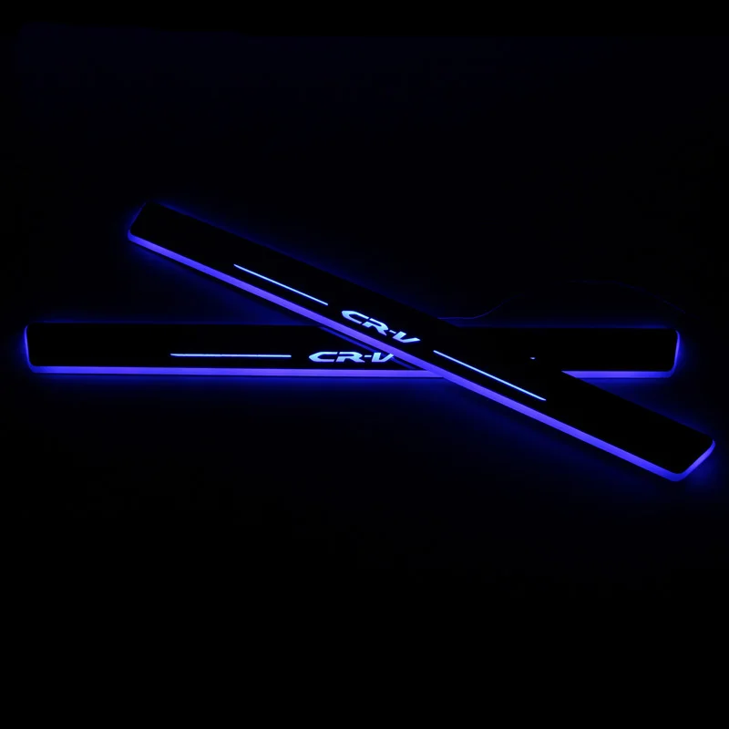 

DNO Trim Pedal LED Car Light Door Sill Scuff Plate Pathway Dynamic Streamer Welcome Lamp For Honda CR-V CRV 2007 - 2019