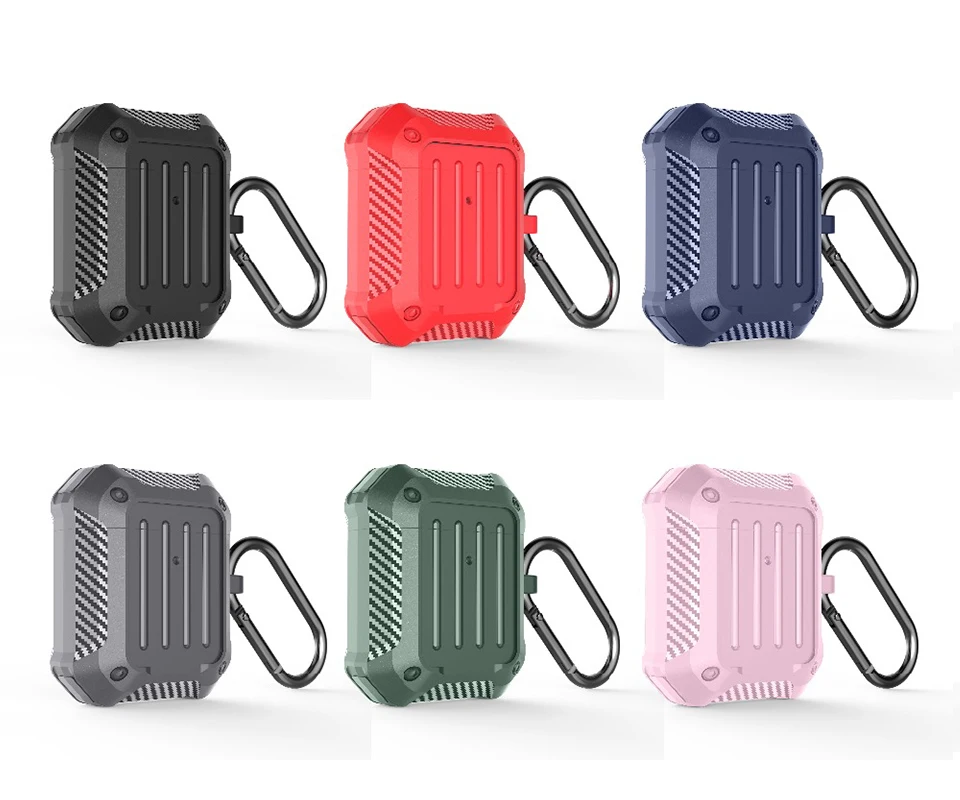 

Case For Apple Airpods 3 2 1 Airpods Pro , Impact Resistant Shockproof Wireless Charging TPU Cover Case For Airpods Pro shell