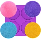 Форма для отливки из силикона сделай сам, круглая подставка-цветок, листья мандалы, эпоксидная смола, инструменты для рукоделия