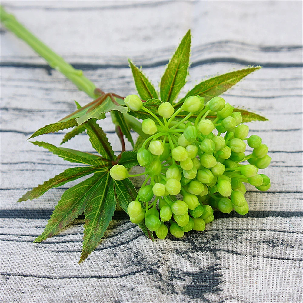 Ветки фруктовые суккуленты зеленая растительная стена ручной работы DIY материал