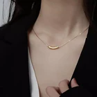 2021 новая ниша французский простая Капля воды в горошек золото ключица цепочка ожерелье для женщин и девочек вечерние ювелирные изделия