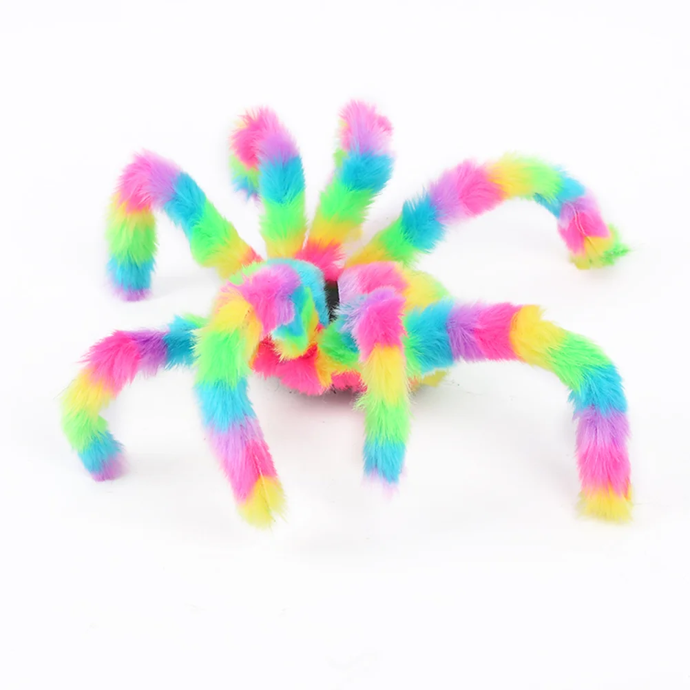 

50cm Colorful Spider Stuffed Animal Plush for Decorations Props