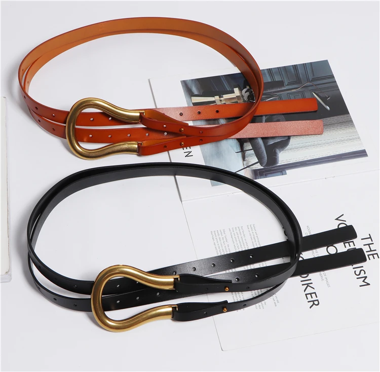 

2019 Paris Street Cow Leather Waist Belt Metal vachette clasp Bow Waistband Plus Size Adjustable Ladies AUtumn Coat Belt Strech