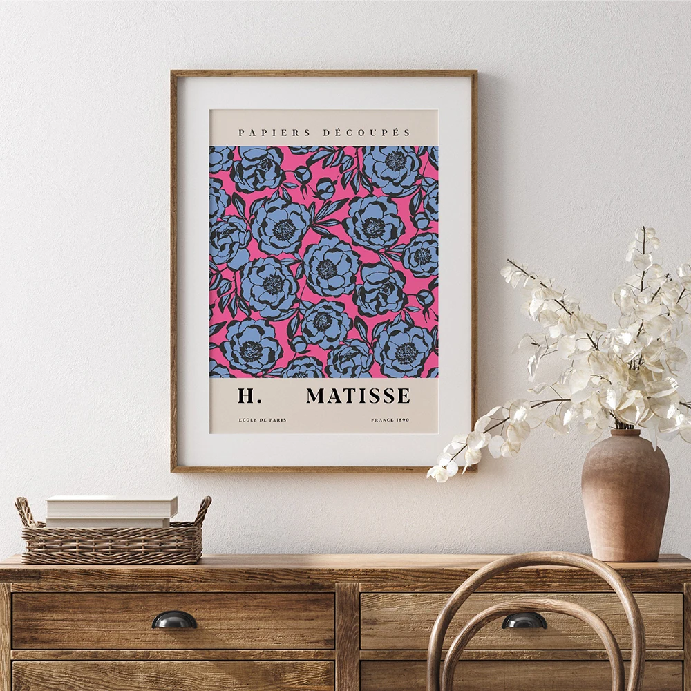 

Flower Market Abstract Matisse Wall Art Canvas Painting Nordic Posters And Prints Pictures For Living Room Modern Home Decor