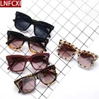 Солнцезащитные очки унисекс LNFCXI, в стиле ретро, с рисовыми гвоздиками, с защитой UV400