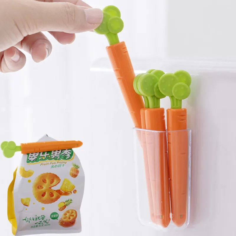 

5 шт., зажимы для пищевых продуктов, в коробке