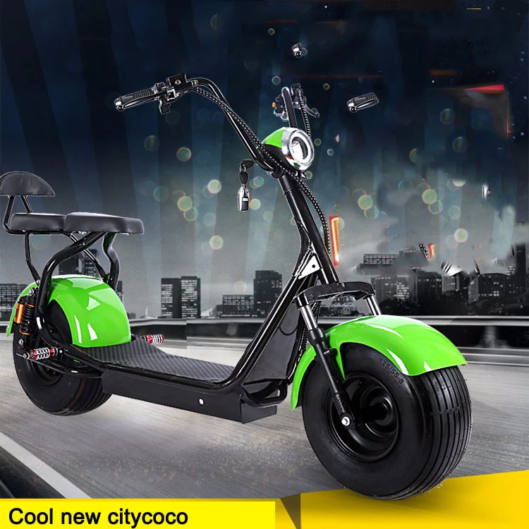 Электрический скутер для взрослых Citycoco велосипед 1000 Вт 60 В 12А литиевый с HD Bluetooth