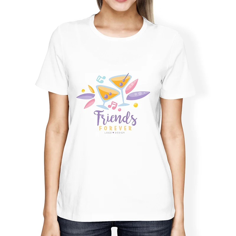 Футболка женская с круглым вырезом супермягкая Повседневная хлопковая рубашка