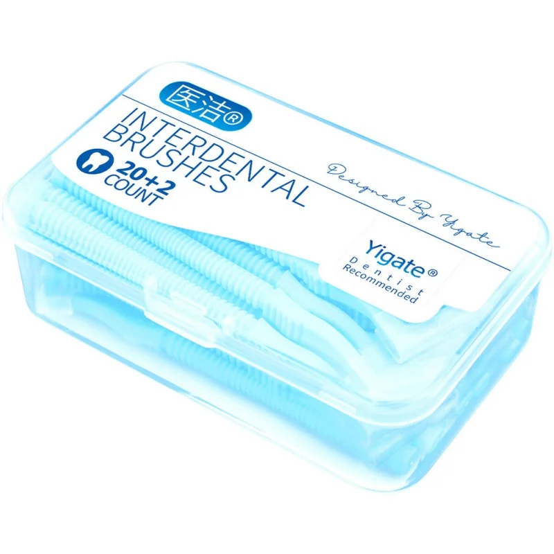 

22 Pcs L Shaped Interdental Brush Denta Floss Interdental Cleaners Orthodontic Dental Teeth Brush Toothpick Oral Care Tool
