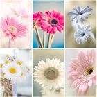 Полная квадратная круглая алмазная живопись, пейзаж, цветок, вышивка, мозаика, вышивка крестиком, весеннее украшение интерьера стразы, сверла