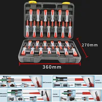 26PCS Terminal Remover Pin Ejector Car Harness Plug Wire Disassembly Unlocking Tool Audio Navigation Repair Kit