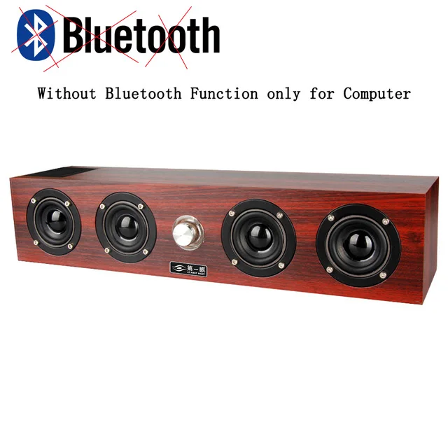 Беспроводной Bluetooth динамик 20 Вт Портативная колонка громкоговоритель boom box TF FM радио Aux сабвуфер ТВ Саундбар для компьютера звуковая коробка - Цвет: X1 WITHOUT BLUETOOTH