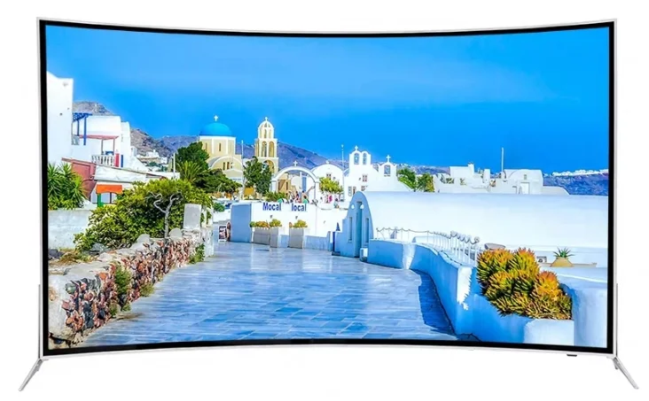95 100 дюймовый изогнутый 4K grobal version многоязычный телевизор wifi K TV Android OS smart led