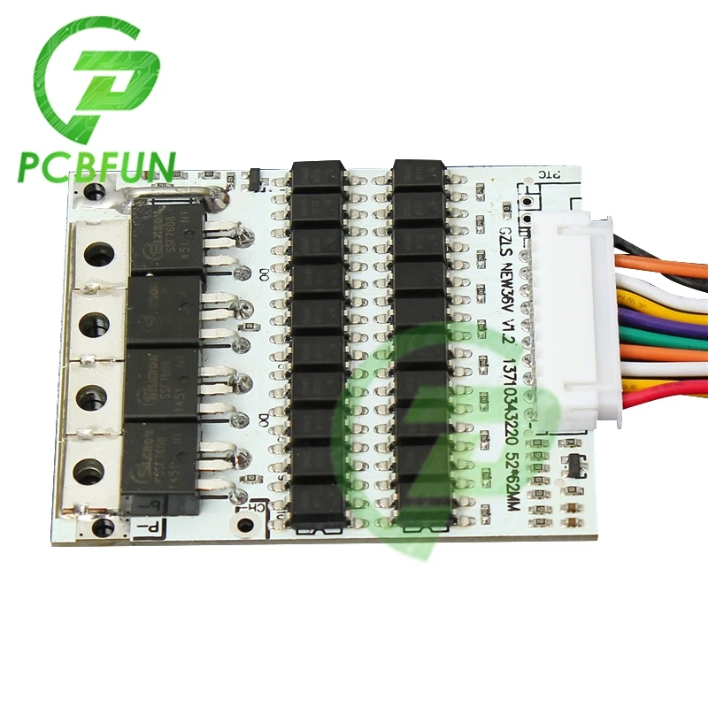 Защитная плата баланса литий-ионной батареи 10S 36 в 40 А модуль защиты аккумулятора