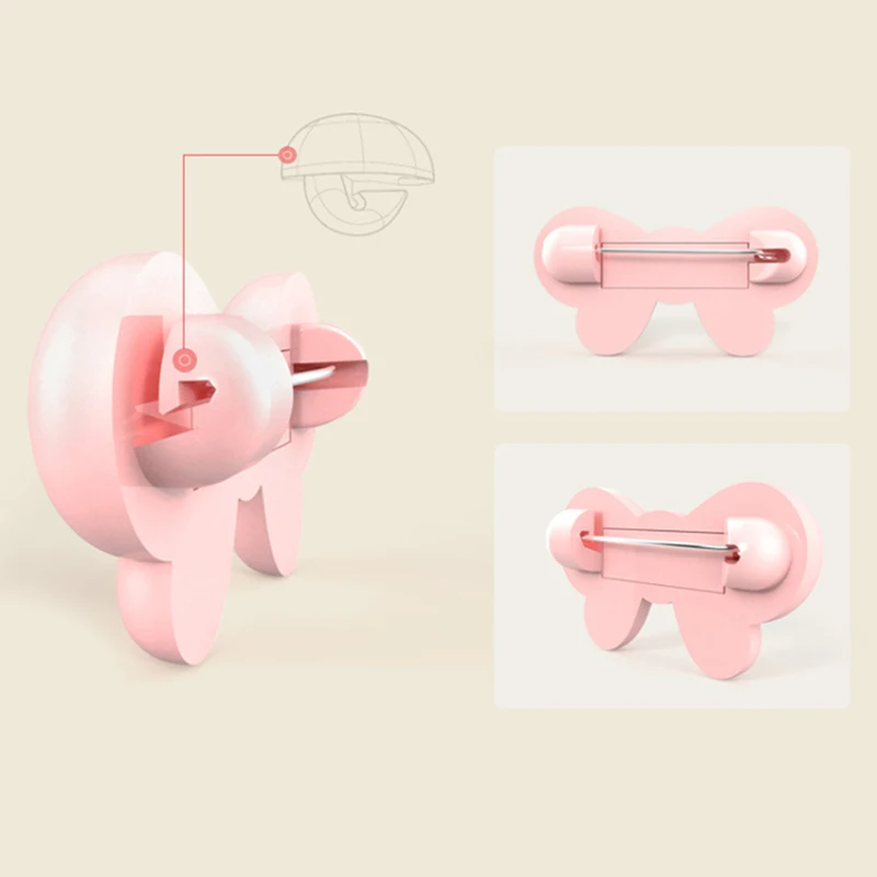 Детская булавка мультяшный милый медведь любовь Бабочка детский слюнявчик для