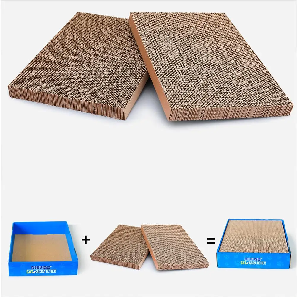 AsyPets Когтеточка двухсторонняя гофрированная бумага когти шлифовальный Кот