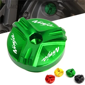 For Kawasaki Mini Ninja 250 ninja250 / 300 Z250 / 300 zx14r Motorcycle oil cover screw