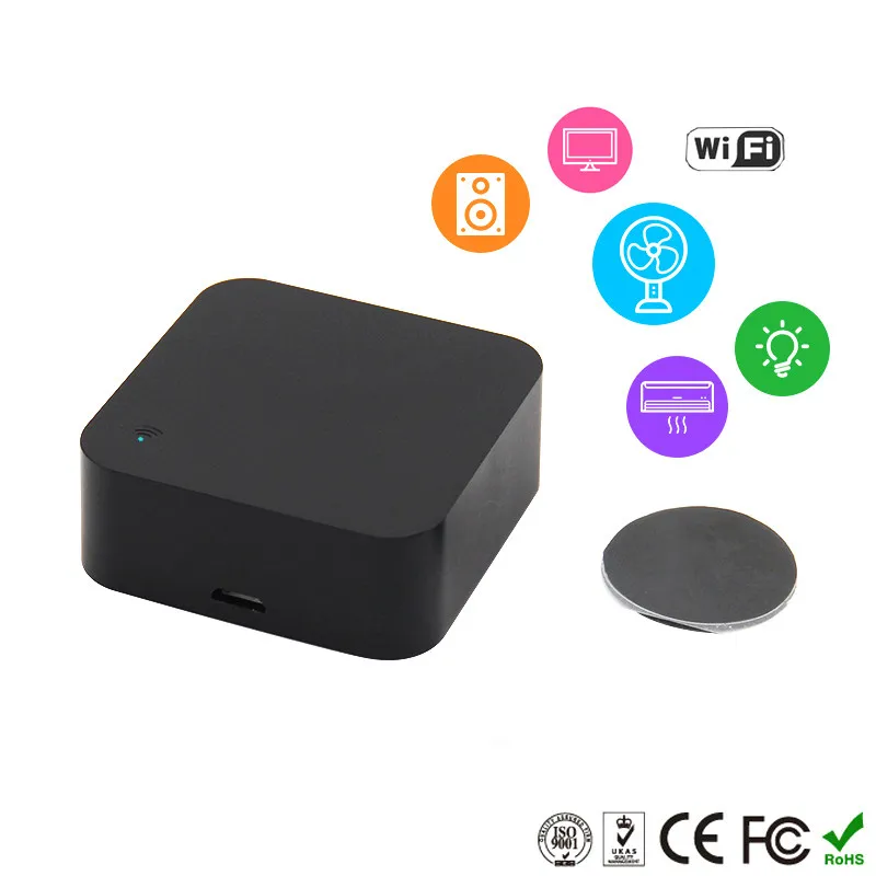 Мини умный дом автоматизация wifi ИК пульт дистанционного управления Интеллектуальный универсальный 2,4 ГГц wifi ИК пульт дистанционного управления для Alexa Echo Google Home
