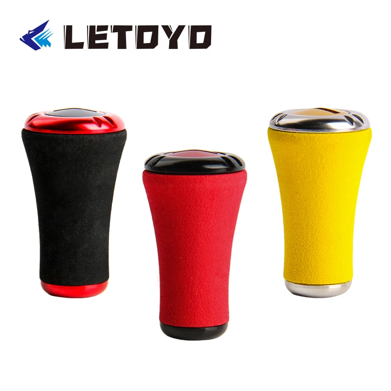 

2021 LETOYO DKB002 Fishing Reel Handle Knob for DAIWA SHIMANO Bait Casting Spinning Reel DIY EVA Knob Winter Fishinng Accessory