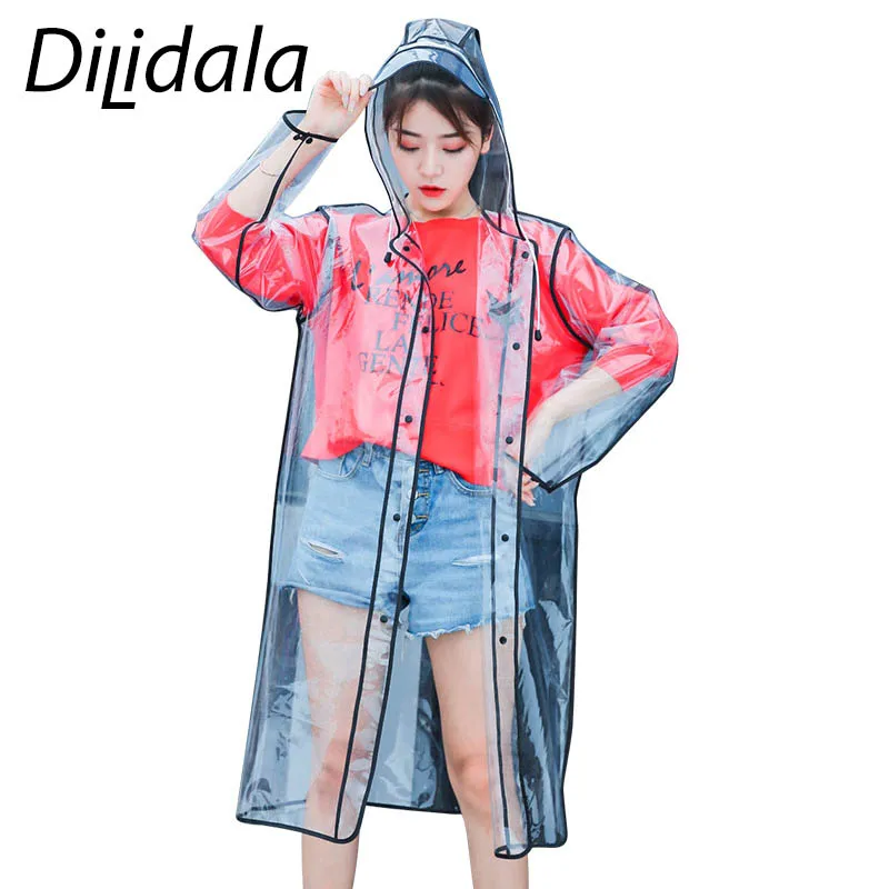 Прозрачное пончо для девочек модный водонепроницаемый плащ высокое качество