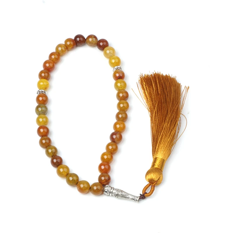 Трендовый Агат с узором дракона разделяемые бусины агатом 33 шт. Tesbih 8 мм