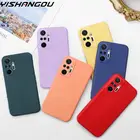 Чехол для телефона Xiaomi Redmi Note 11 Pro 5G 11S 10 Pro 10S 9 9S 9T 8 9A 9C жидкий силиконовый Мягкий противоударный чехол ярких цветов