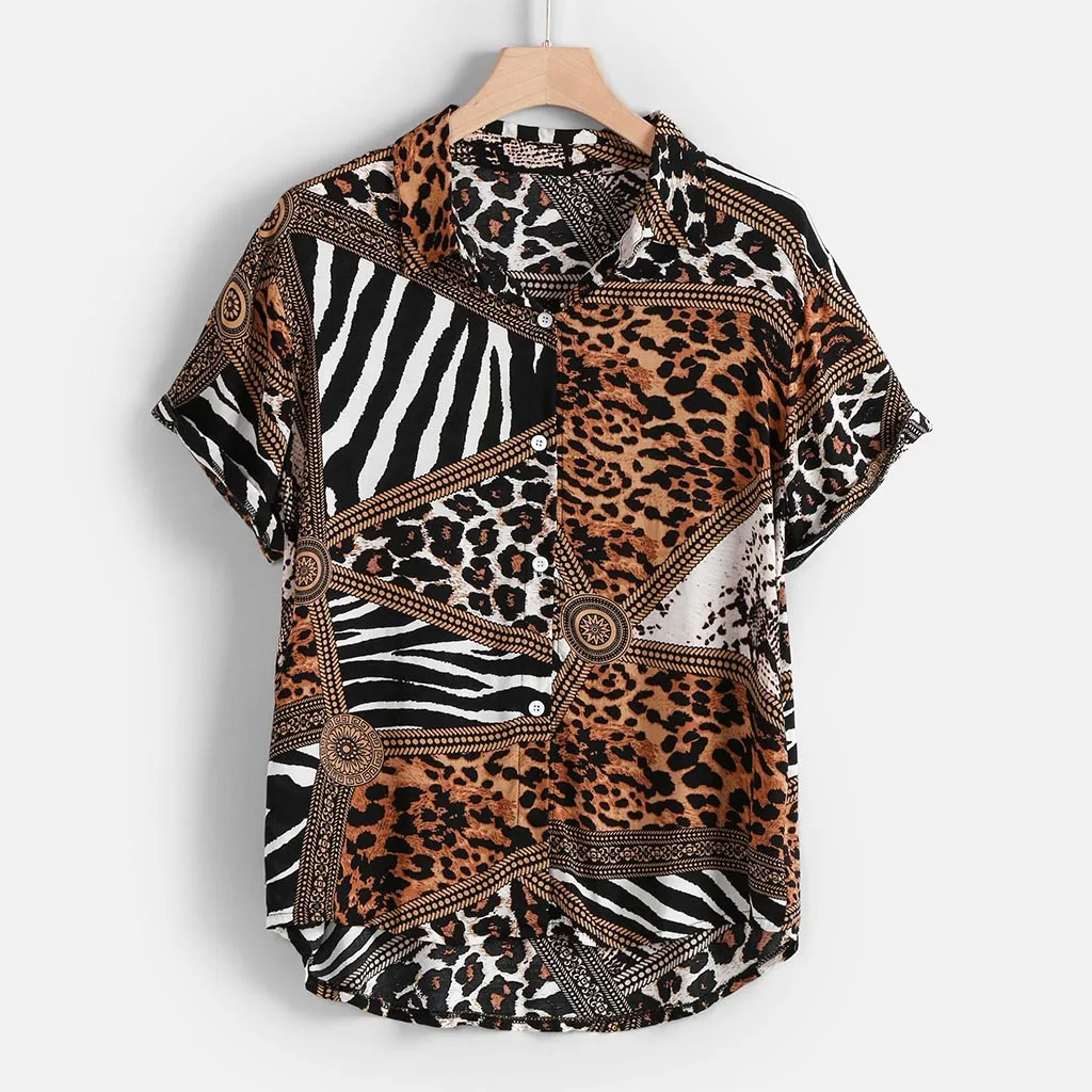 2020 Мужская гавайская рубашка с коротким рукавом мужская приталенная Camisa Masculina