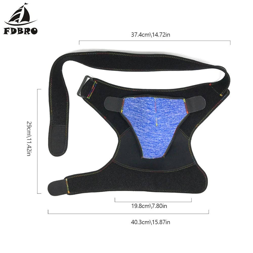 Фдбро 1 шт. регулируемый наплечный Бандаж с наплечной подушкой для
