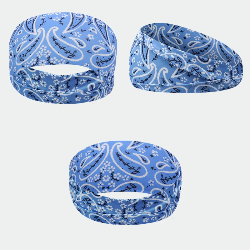 

Yoga Headbands Stretchy Soccer Turban Hair Accessories for Women Gym Sweatband Elastic Sport Mask Summer Running Wide Head Band
