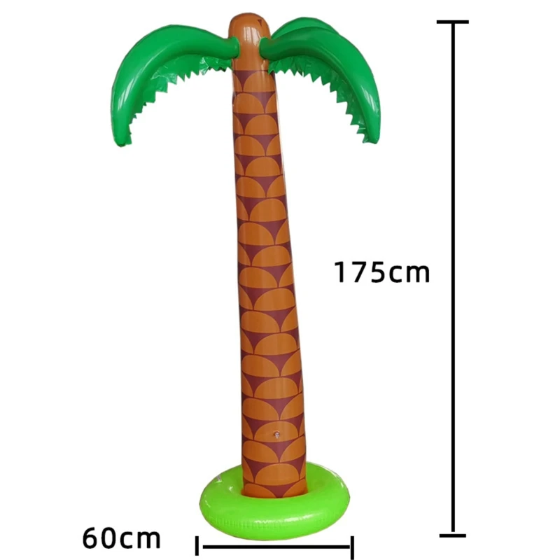 

Inflatable Coconut Tree Ice Bucket Bird Shark Inflatable Toy Beach Swimming Pool