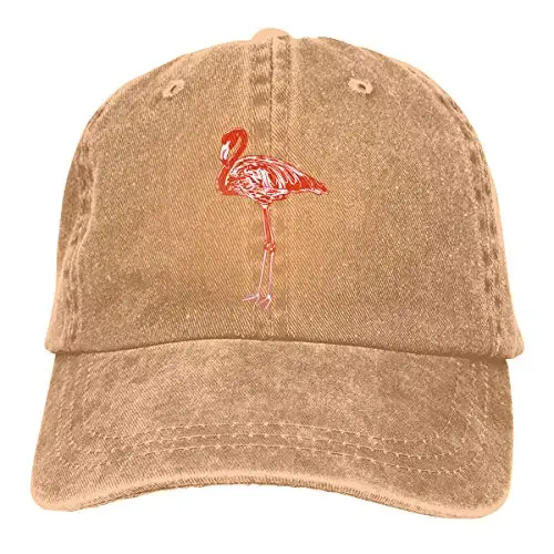 

Flamingo Unisex Cowboy Hat Baseball Hat Trucker Caps