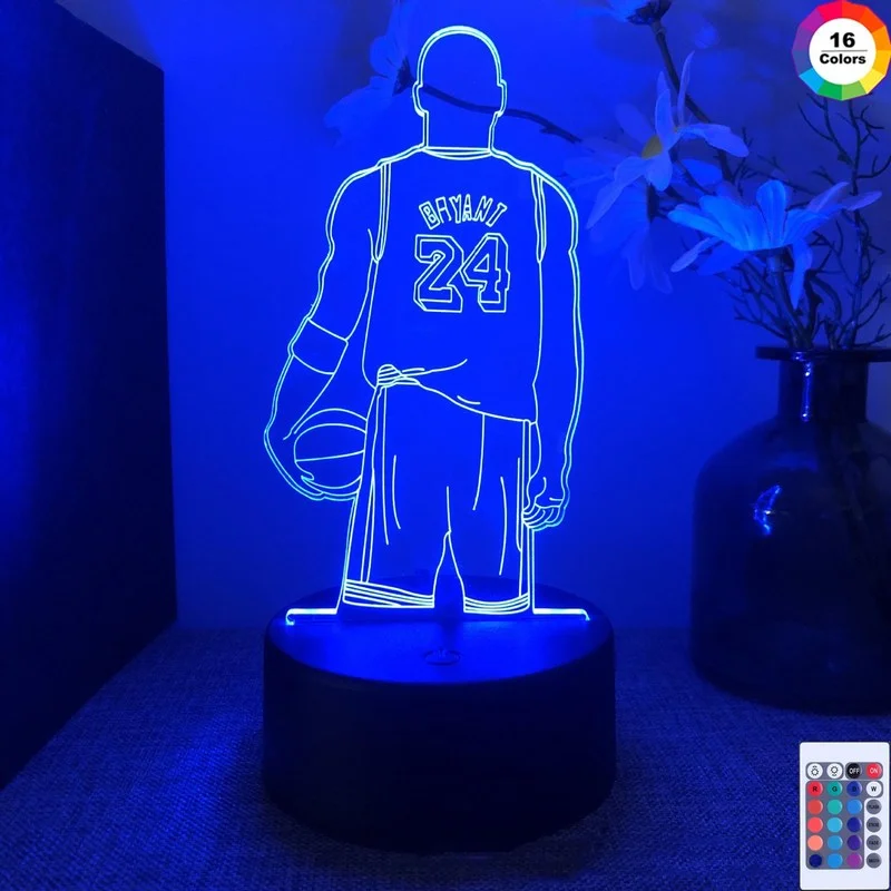 

Anime Basketball 3d Lamp Nightlight Kids Child Boys Bedroom Decor Light Manga Gift Night Light Table Lamp Bright Led Lamp Decor