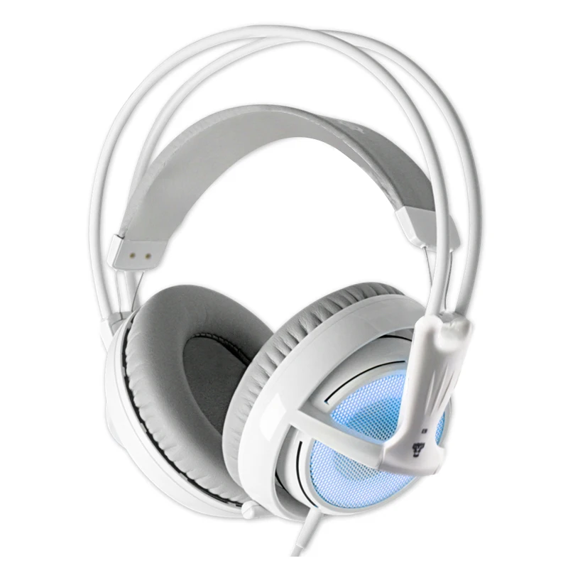 Накладные Игровые наушники Xibter с микрофоном регулятор громкости синяя