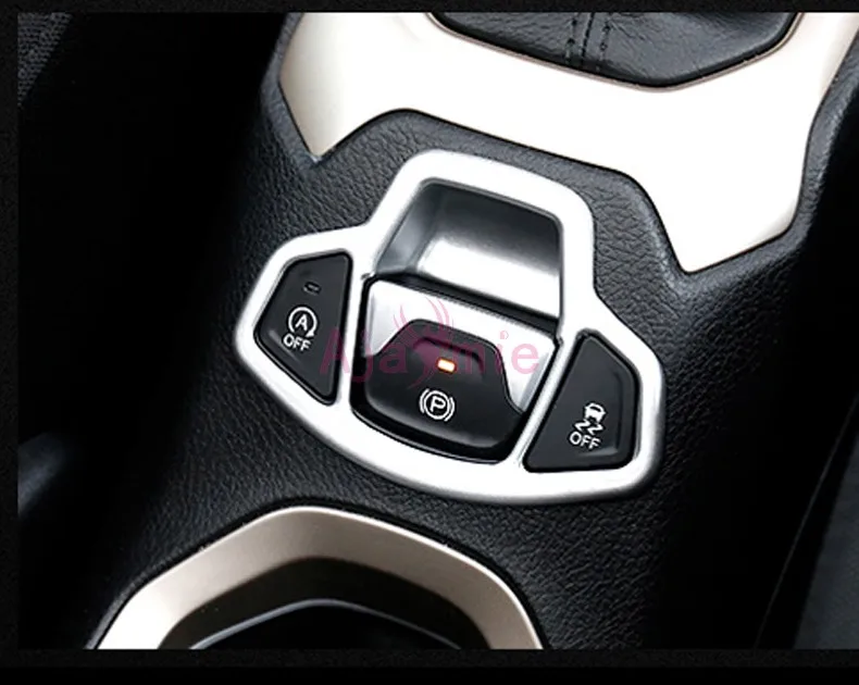 Для Jeep Compass 2017 2018 внутренняя электронная крышка выключателя для рук Защитная