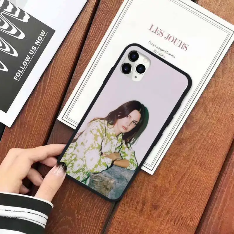 

Lana Del Rey American singer Phone Case for iPhone 11 12 pro XS MAX 8 7 6 6S Plus X 5S SE 2020 XR