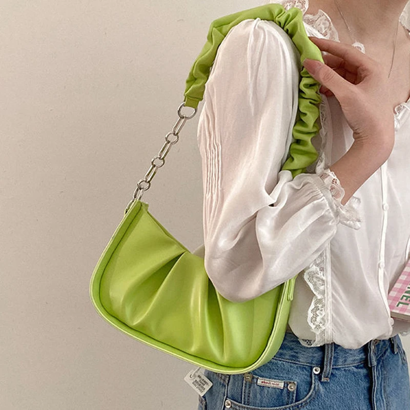 

Женская сумка с цепочкой в сложенном виде; Новинка 2021 года; Модная сумка под руку; Сумка-мессенджер с изображением французского облака и лис...