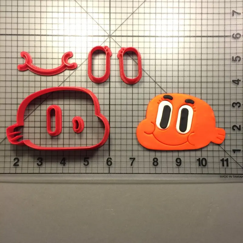 Удивительный мир Gumball Anais и помадка форма для кекса резак печенья набор украшения