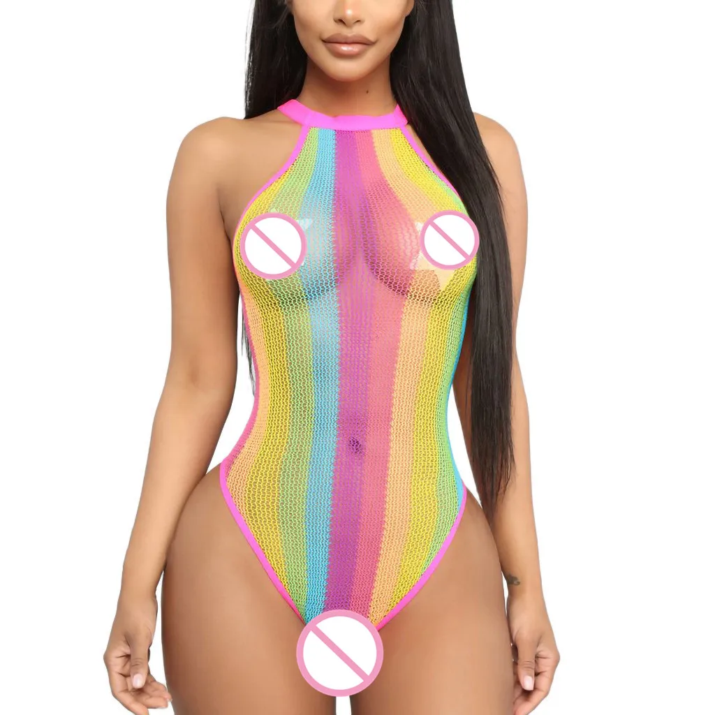 Сексуальное Женское боди пуш-ап нижнее белье с принтом без рукавов сексуальное