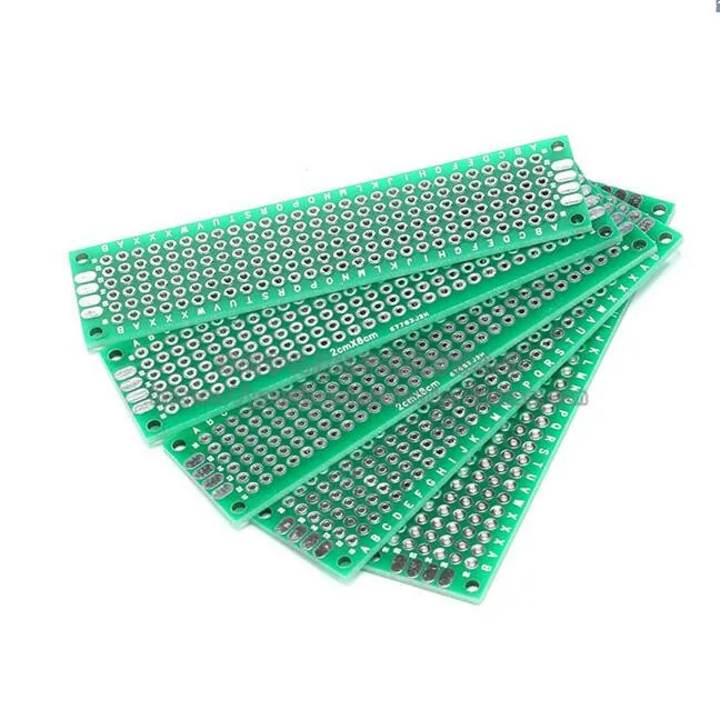 

5pcs/lot Double Side Prototype PCB diy Universal Printed Circuit Board 2x8cm
