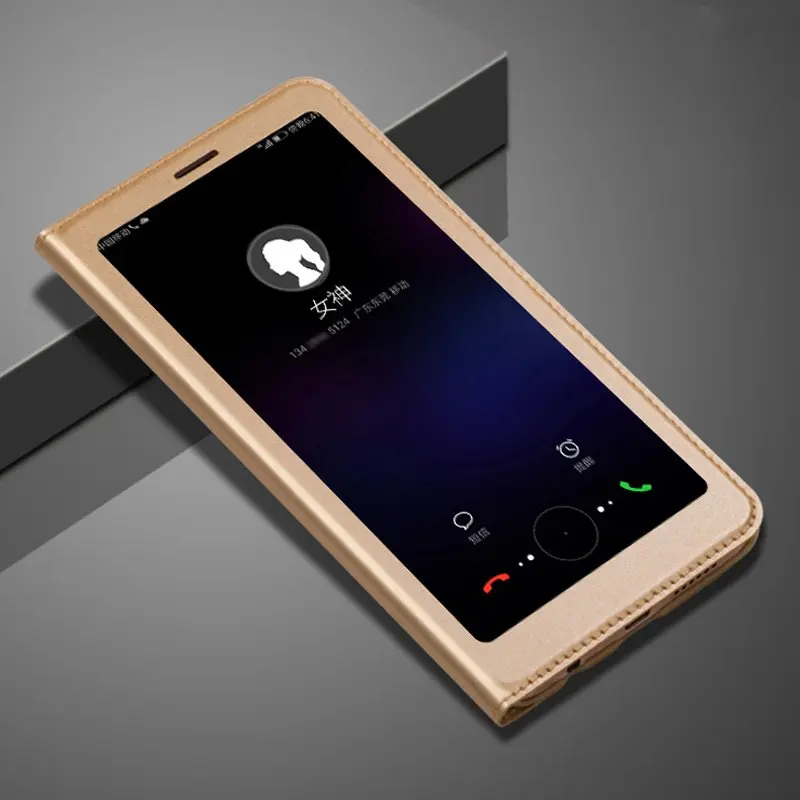 Чехол с окошком для Huawei P умная фотография Женский флип чехол чехлы телефона