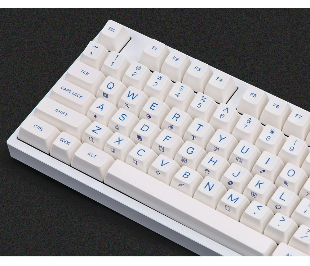 MAXKEY Photoshop SA keycaps ABS двойная съемка 138 клавиш механическая клавиатура MX