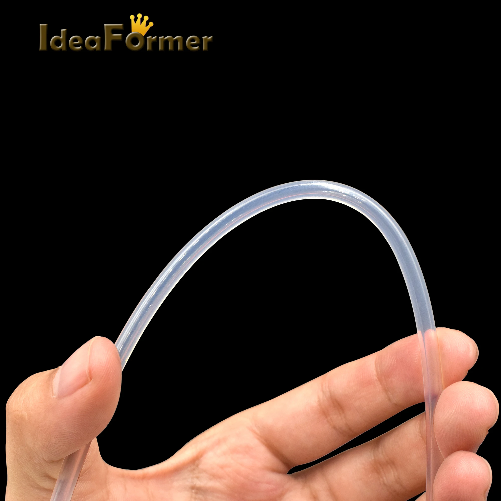 1 м 3D принтер 2*4 мм Прозрачный PFA PTFE трубка тефлоновая труба J head hotend RepRap Rostock Bowden