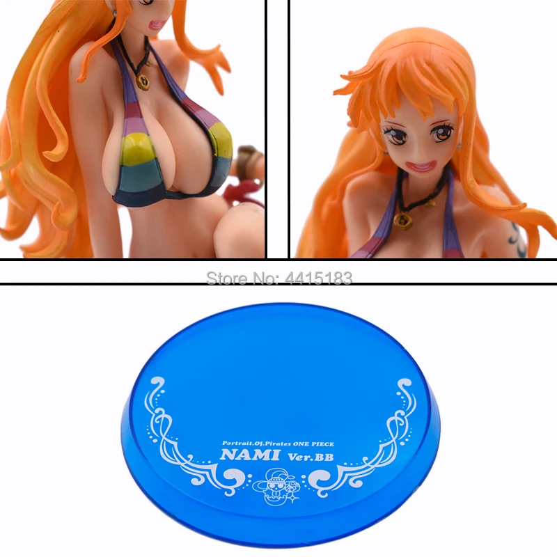 Аниме One Piece Nami Ver. ПВХ экшн-фигурка Коллекционная модель Рождественский подарок