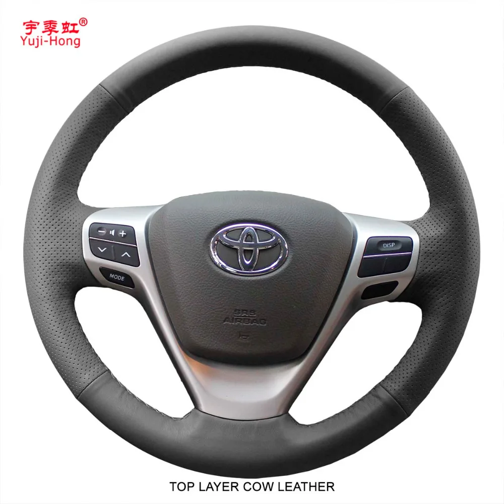 Чехол для руля Toyota Verso EZ Avensis чехол из натуральной коровьей кожи прошитый вручную